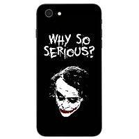 Ốp điện thoại dành cho máy iPhone 5/5s/se - Why so serious MS ACZTU005