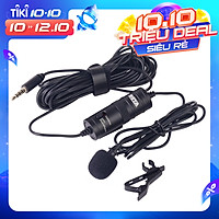 Mic Thu Âm Cho Điện Thoại Và Máy Ảnh BOYA BY-M1 - Hàng Chính Hãng