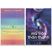 Sách - Combo 2 cuốn Power Vs Force và Ma trận thần thánh tặng bookmark Vadata