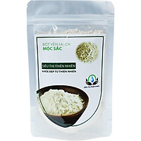 Bột Yến Mạch Nguyên Chất Mộc Sắc (100g) đắp mặt, tẩy da chết, loại bỏ mụn nám tàn nhang hiệu quả