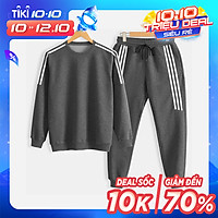 Bộ Thể Thao Nam Kẻ Sọc Khỏe Khoắn Thời Trang Vicero