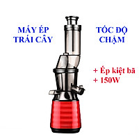 Máy ép trái cây tốc độ chậm 150W cao cấp ép kiệt bã các loại trái cây cứng, mềm, rau củ...