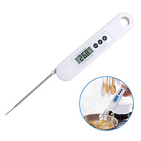 Meat Food Thermometer Digital LCD Backlight Screen 2S Instant Reading Kitchen Cooking Thermometer Probe for Grilling BBQ