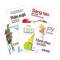 Combo Tác giả OSHO (5 cuốn - Tái bản 2020)