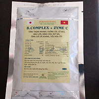 (10 gói dạng cốm), Bcomplex + Enzyme + C, tăng trọng, tăng sức đề kháng, mau lớn