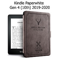 Bao Da Cover Dành Cho Máy Đọc Sách Kindle Paperwhite Gen 4 (10th) Tuần Lộc