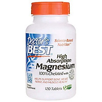 High Absorption Magnesium Doctors Best 120 Tabs
