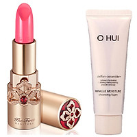 Combo Son môi OHUI The First Geniture Lipstick và Sữa rửa mặt OH Miracle Foam 40ml