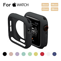 For Apple Watch Series 4 3 2 1 Bumper Silicone Protector Case Cover 38/40/42/44mm