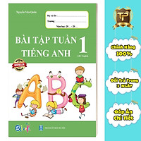 Sách - Bài Tập Tuần Tiếng Anh dành cho học sinh lớp 1 - Cả năm (1 cuốn)