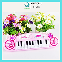 Đàn Piano 12 phím tập chơi cho bé 34*9.5*3.5cm, chọn màu theo ý+Tặng kèm pin