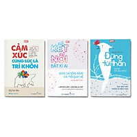 Combo 3 cuốn: Cảm Xúc Cùng Lúc Là Trí Khôn + Đừng Tủi Thân + Kết Nối Bất Kì Ai