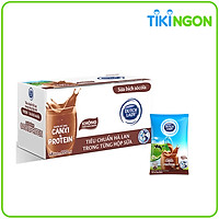Thùng 48 Bịch Sữa Tiệt Trùng Dutch Lady Cô Gái Hà Lan Socola (48X220ml)