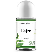 Lăn khử mùi chiết xuất thiên nhiên Refre Natural 40ml