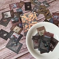Bộ sticker vintage 40c