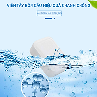 Viên Thả Bồn Cầu SPEVI Thương Hiệu Đến Từ Nhật Bản - Dạng Nén Cao Cấp Thế Hệ 2 Giúp Diệt Sạch Vi Khuẩn, Khử Mùi Hiệu Quả Nhờ Hương Chanh Thơm Mát, An Toàn Khi Sử Dụng - Hàng Chính Hãng