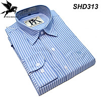 Áo sơ mi nam dài tay caro công sở loại CAO CẤP vải cotton mềm mát form regular CR19