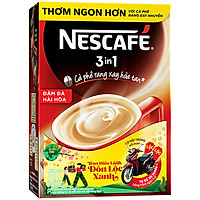 Cà phê rang xay hòa tan Nescafé 3in1 đậm đà vị cà phê (17g x 20 gói)