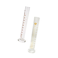 Lab Scientific Glass Measuring Graduated Cylinder 100ml 500ml Glassware, Thick Wall