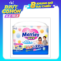Tã Quần Merries - Size XXL - 26 Miếng (Cho Bé 15 - 28kg)