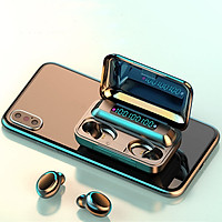 Tai nghe bluetooth F9, tai nghe không dây cảm ứng kết nối nhanh chóng ổn định, công nghệ chống ồn CVC8.0, dung lượng pin khủng có thể sạc cho điện thoại- Hàng nhập khẩu