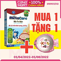 Bột ăn dặm tốt cho bé Nutricare Metacare Gà cà rốt nấm hương & olive (200g)