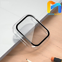 Ốp Apple Watch series 7 41/ 45mm - Chất PC + Kính cường lực (OAWCL)