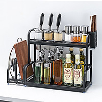 Kệ Gia Vị Thông Minh Đa Năng Lưu Trữ Toàn Bộ Dụng Cụ Nhà Bếp Gọn Gàng Khoa Học, Inox 304 Sơn Tĩnh Điện 5 Lớp