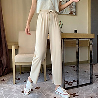 Quần Gân Tăm Dài Ống Rộng Phong Cách