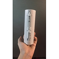 Bộ cây lăn bụi quần áo Nhật Bản (có lõi) và túi 3 lõi thay thế 16cm x 90 lớp