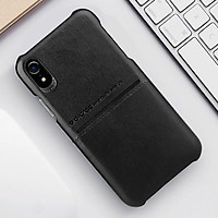 Ốp lưng iPhone XR hiệu G-Case Leather Card - Hàng nhập khẩu