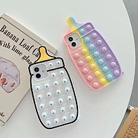 Apple Ốp Điện Thoại Silicon Hình Bình Sữa 3d Cho Iphone 6 6s 7 8 Plus X Xr Xs 11 12 Pro Max Se 2020