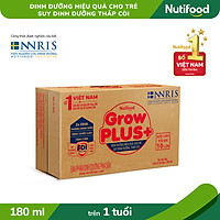 Thùng 48 hộp Sữa Bột Pha sẵn GrowPLUS+ Suy Dinh Dưỡng 180ml