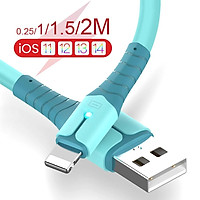 Dây Cáp Sạc Truyền Dữ Liệu Usb Bằng Silicone Cho Iphone 12 Mini 12 Pro Max X Xr 11 Xs 8 7 6s