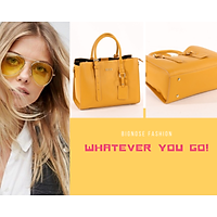 Túi Đẹp - Túi Công sở - Túi đựng cả thể giới - Màu Vàng - size lớn - YZ920344 - Yellow