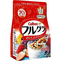Thùng 6 gói ngũ cốc hoa quả Calbee Nhật Bản (800g x 6)
