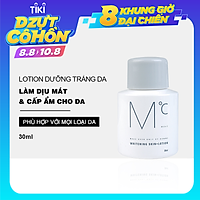 Lotion dưỡng trắng mini size MdoC Whitening Skin+Lotion 30ml JN-MLT05