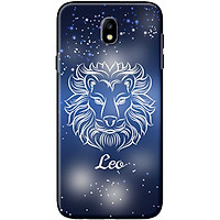 Ốp lưng dành cho Samsung Galaxy J7 Pro mẫu Cung hoàng đạo Leo (xanh)