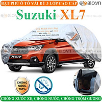 Bạt phủ xe ô tô Suzuki XL7 3 Lớp Cao Cấp Chống Nắng Nóng Chống Nước Chống Cháy Chống Bụi