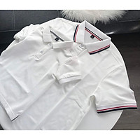 Áo thun Polo Gia Đình Cá Sấu Unisex vải cá sấu Poly co dãn 4 chiều dày dặn