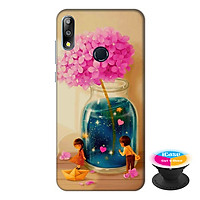 Ốp lưng điện thoại Asus Zenfone Max Pro M2 hình Tình Yêu Kỳ Diệu tặng kèm giá đỡ điện thoại iCase xinh xắn - Hàng chính hãng