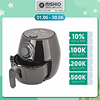 Nồi chiên không dầu Mishio 3.8L - Hàng chính hãng