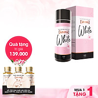 White ADIVA (60 viên) - Trắng sáng toàn thân - Tặng 3 lọ Collagen ADIVA