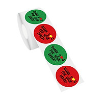 1.5 Inch Thank You Sticker Decorative Sticker 500 Sheets/Roll for Greeting Cards Gift Wraps Flower Bouquets Business