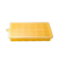 Khay /Khuôn Silicon Làm Đá Làm Thạch Ô Vuông Có Nắp Đậy Tiện Lợi