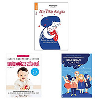Combo 3 cuốn: Nuôi Dưỡng Não Trẻ + Mẹ Nhật Thai Giáo + Nuôi Dưỡng Và Phát Triển Giác Quan Của Trẻ
