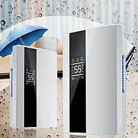 Máy hút ẩm lọc không khí CS-10E hiển thị nhiệt độ kèm điều khiển làm khô phòng 10-30m2