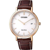 Đồng Hồ Nam Citizen Dây Da AU1083-13A - Mặt Trắng