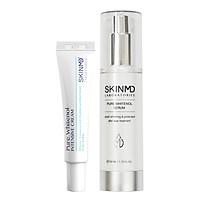 Combo Giảm Nám Và Phục Hồi Tái Tạo Da Ngăn Ngừa Lão Hóa SkinMD Pure Whitenol Hàn Quốc (Serum 50ml, Kem 15ml)