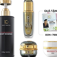 Bộ 4 sản phẩm dưỡng da KimKul gồm Serum Night Recovery + Cream Body + Cream Đêm + Cream Ngày